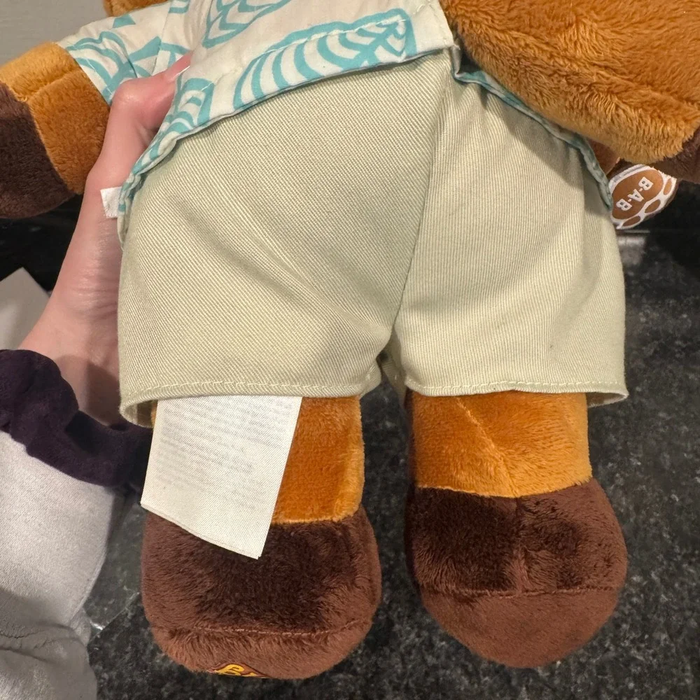 Build A Bear Animal Crossing New Horizons Tom Nook Stuffed Plush Toy Nintendo - Picture 8 of 10